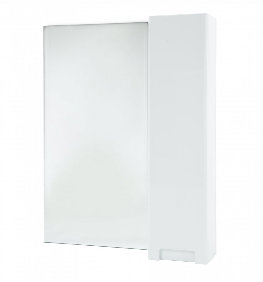 Зеркало-шкаф Bellezza Пегас 90 белый, правый