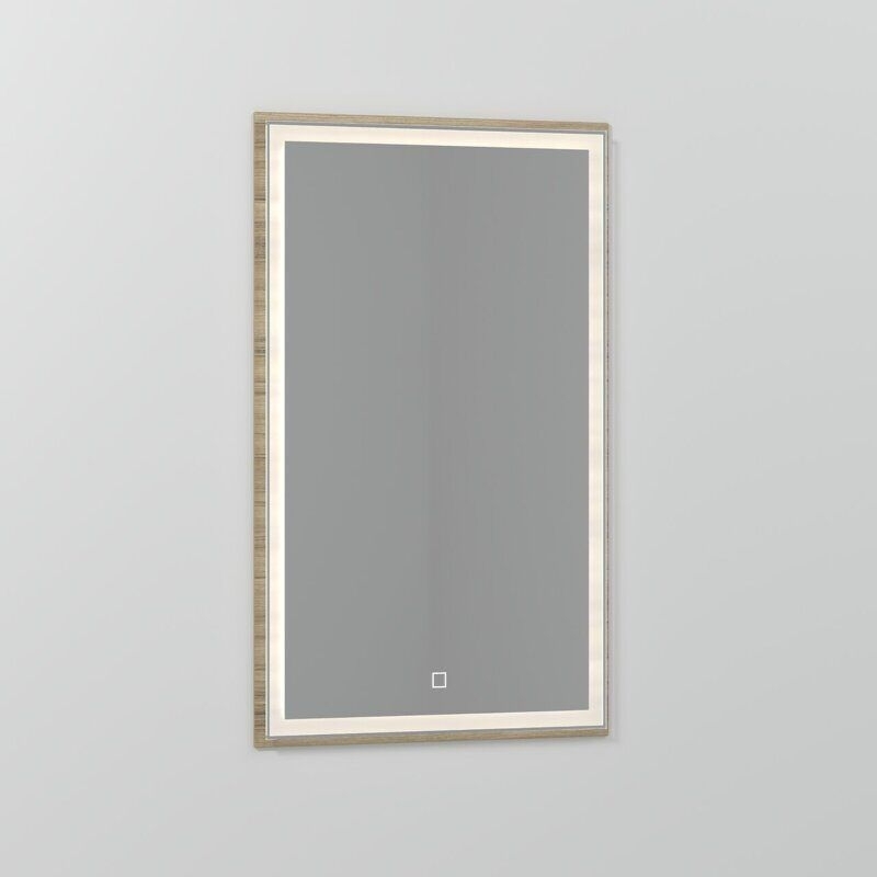 Зеркало Vod-ok Лайт 50 с Led подсветкой, сенсорным выключателем (12 цветов)