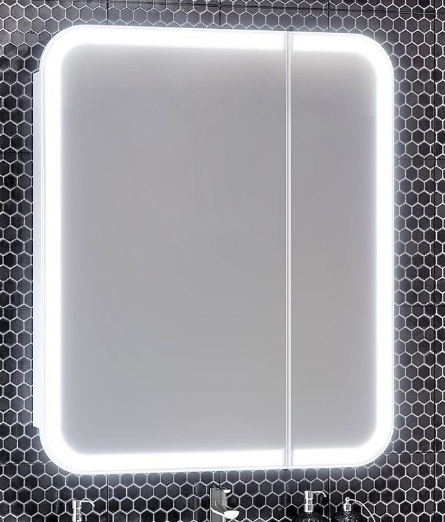 Зеркало-шкаф Opadiris Элеганс 80 с подсветкой