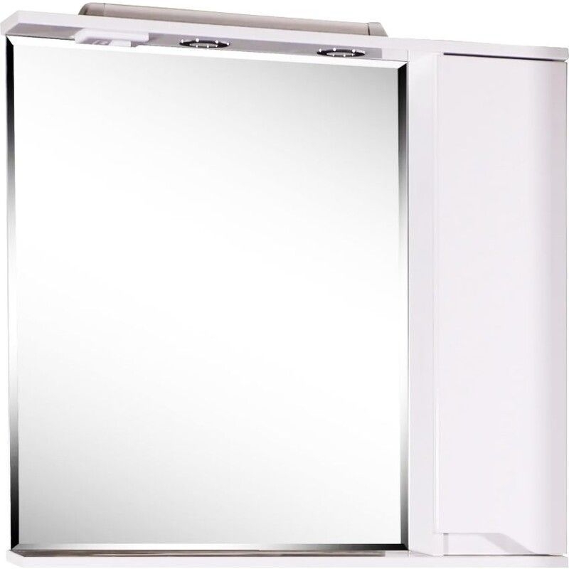 Зеркало-шкаф ASB-Mebel Бари 80 белый
