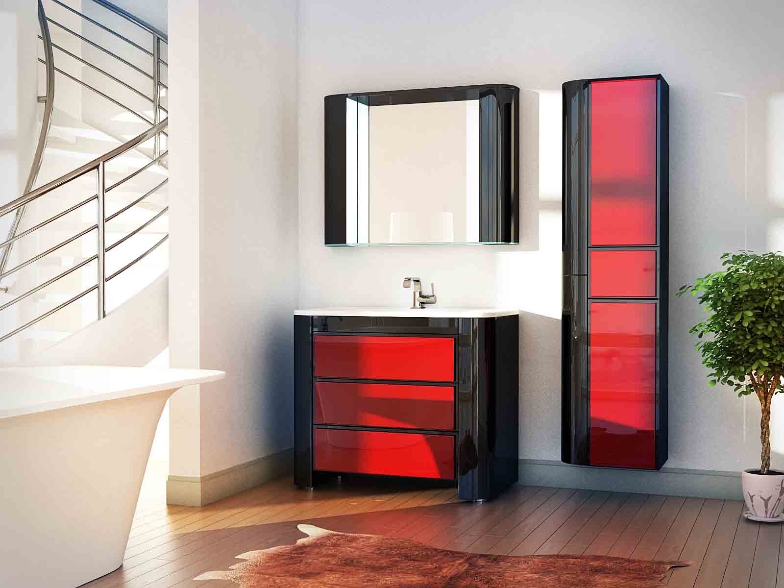 Мебель для ванной Астра форм Рубин 90